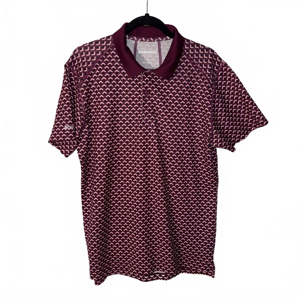 Bonobos Golf Men's Slim Fit Polo Shirt - Medium